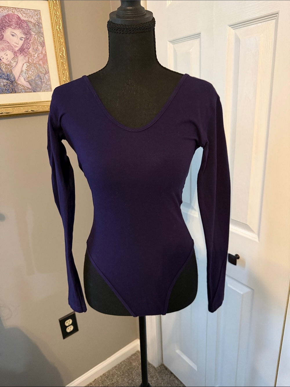 Purple Bodysuit/Leotard